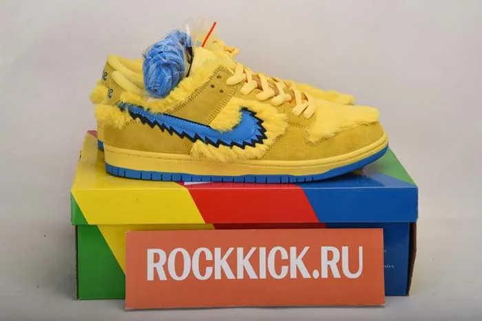 Grateful Dead x Nike SB Dunk Low“ Yellow Bear” CJ5378-700