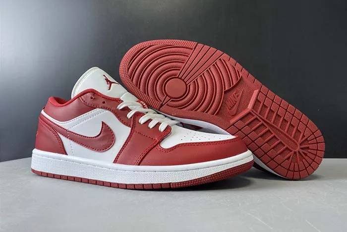 Air Jordan 1 Low Gym red white 553558-611