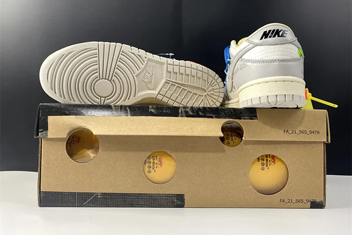 OFF-WHITE x Nike Dunk Low,SKU: DM1602-112