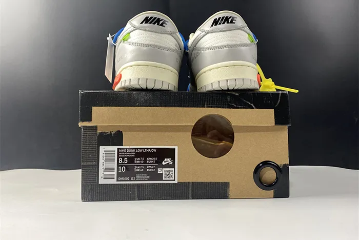 OFF-WHITE x Nike Dunk Low,SKU: DM1602-112