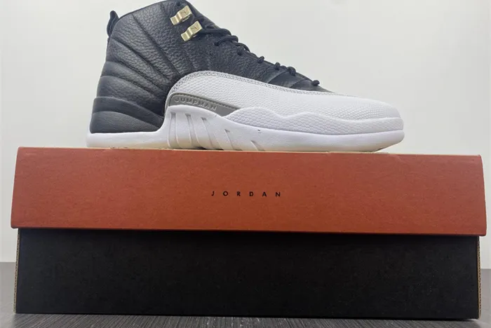 Air Jordan 12 Playoff Black Varsity Red White CT8013 006