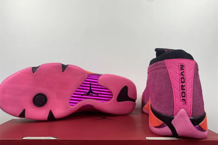 Air Jordan 14 Low WMNS Shocking Pink DH4121 600