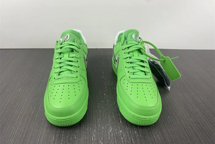 OFF-WHITE Nike Air Force 1 Light Green Spark DX1419-300
