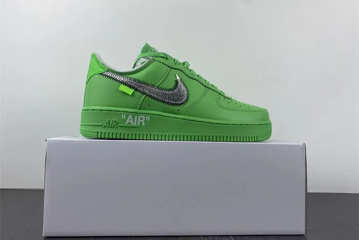 OFF-WHITE Nike Air Force 1 Light Green Spark DX1419-300