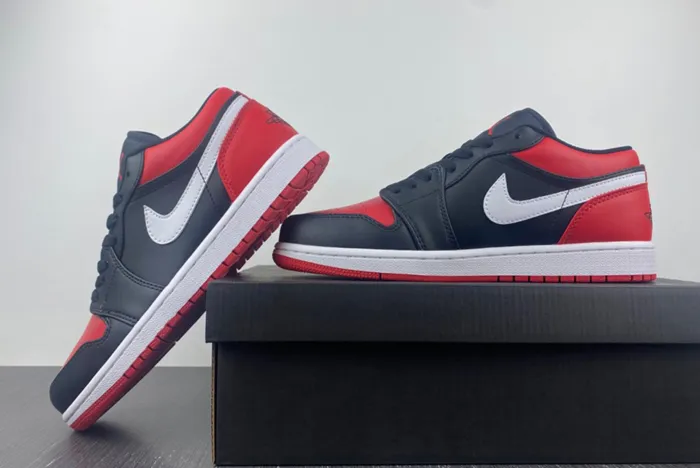 Air Jordan 1 Low Alternate Bred Toe 553558-066