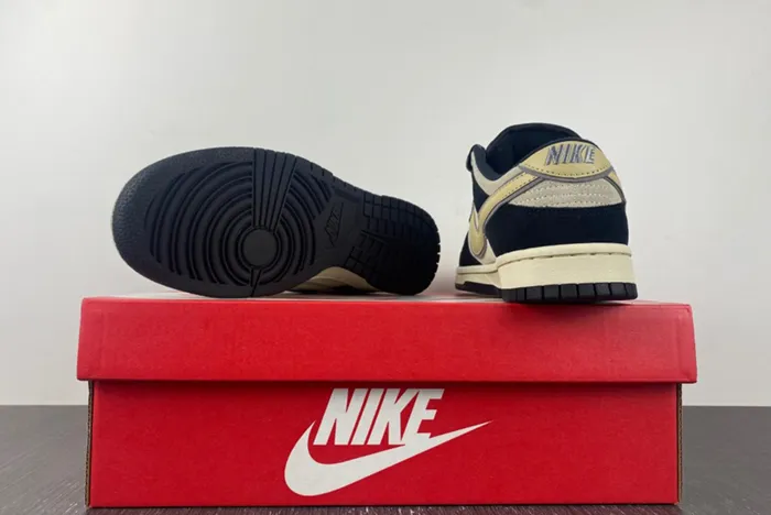 Nike Dunk Low Black Suede DV3054-001