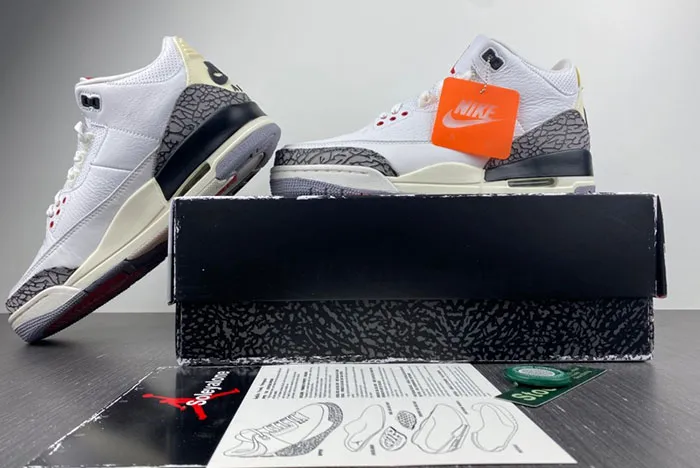 Air Jordan 3 Retro Reimagined Summit White/Fire Red-Black DN3707-100