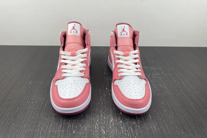 Air Jordan 1 Mid White Pink DQ8423-616