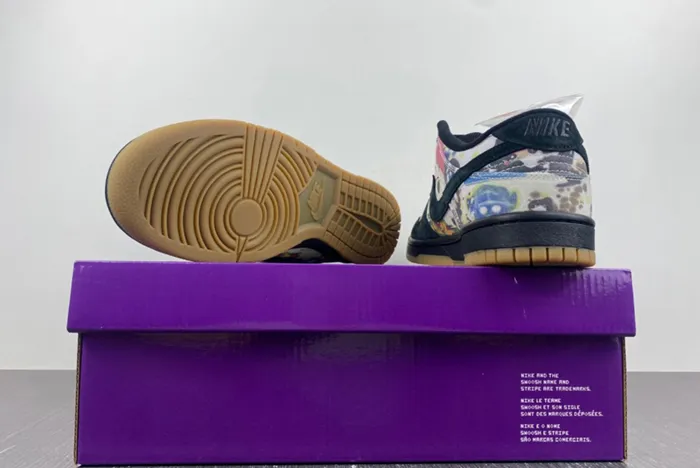 dunk sb S*p*e × nike dunk low rammellzee fd8778-001