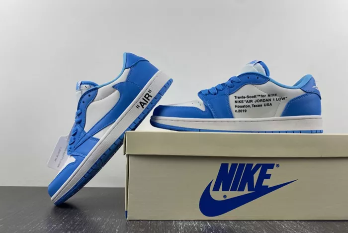 OFF-WHITE x Travis Scott x Air Jordan 1 OW DM7866-180